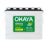 OKAYA PROPower OPTT24060 210Ah 12V Tall Tubular Inverter Battery